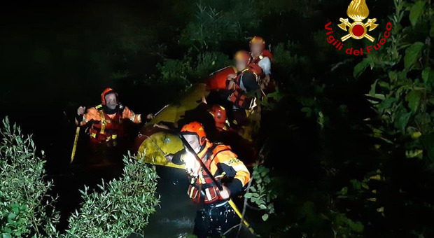 Ragazza in difficoltà vicino al fiume Brenta: salvataggio 20 minuti dopo mezzanotte (foto di archivio)