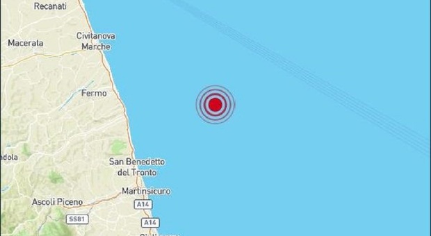 Terremoto nelle Marche di 3.3: scossa in Adriatico, allarme da San Benedetto ad Ascoli