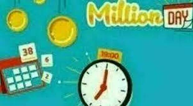 Million Day, estrazione dei numeri vincenti di oggi 30 agosto 2021