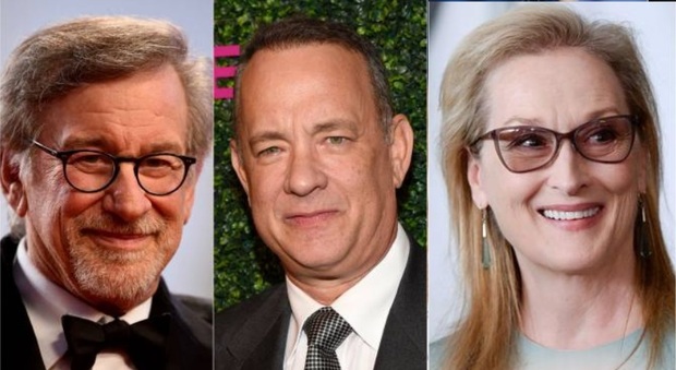 Steven Spielberg, Tom Hanks e Meryl Streep domenica da Fabio Fazio
