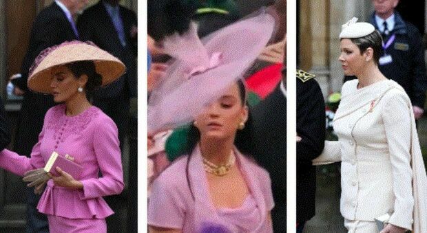 Re Carlo incoronazione, pagelle look: Katy Perry bon ton (8), Letizia Ortiz barbie (7), Rania di Giordania impeccabile (9)