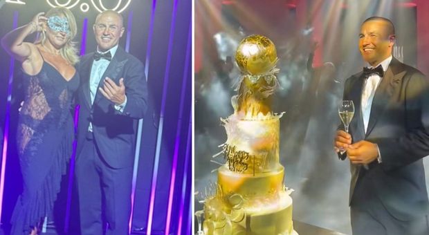 Fabio Cannavaro, festa di compleanno in maschera per i 50 anni: tutti i dettagli dal dress code alla torta che ricorda il 2006