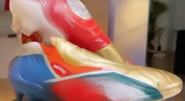 Insigne, scarpe speciali per Euro2020: ecco il regalo di Adidas con il tiraggiro