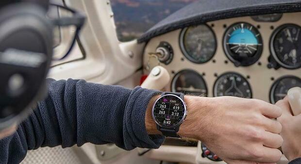 D2 Air X10, il nuovo smartwatch di Garmin con funzionalità aeronautiche