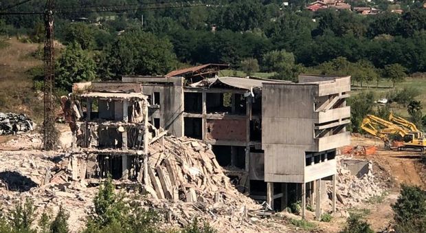 Demolito l'ospedale dello scandalo a Ceccano, ora i lavori per la nuova Rems