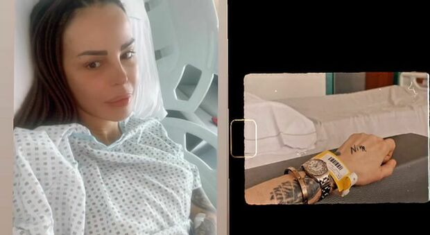 Nina Moric in ospedale dopo il lungo silenzio, le frasi misteriose spaventano i fan: «L'ora più buia...»
