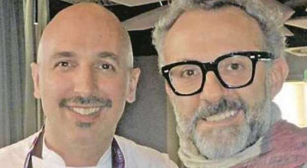 Andrea Ribaldone e Massimo Bottura