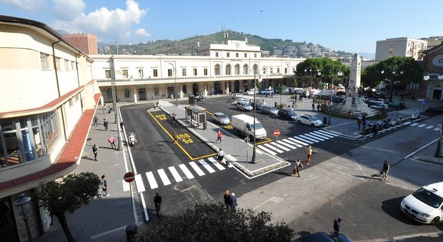 Piazza Vittorio Veneto a Salerno