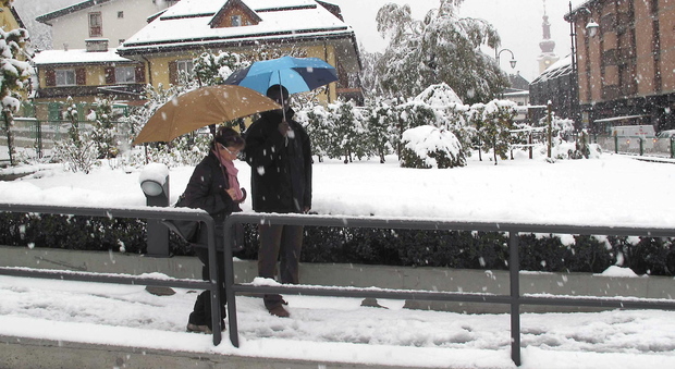 Allerta in Friuli: temporali e neve anche a quota 800-1000 metri