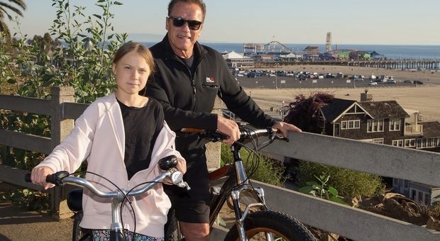Arnold Schwarzenegger: Greta una delle mie eroine