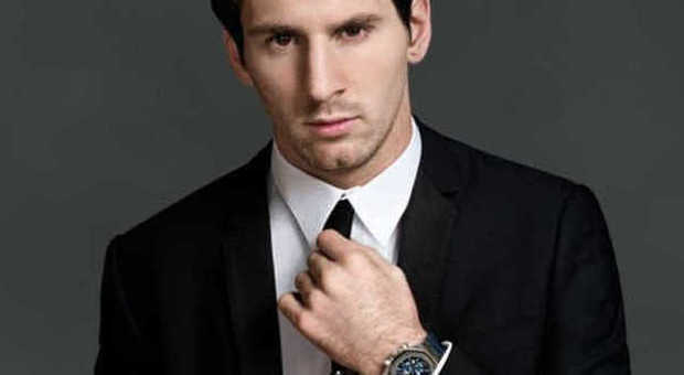 Leo Messi con il cronografo Royal Oak