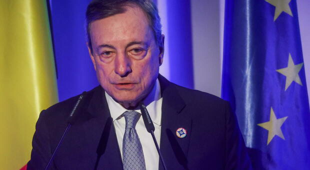 Meloni: « Il dibattito su Draghi ai vertici Ue è filosofia. È un italiano autorevole, ma i vertici si decidono dopo il voto»