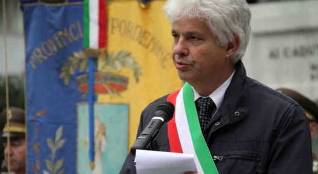 Il sindaco di Pordenone Claudio Pedrotti