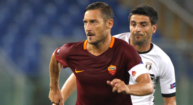 Ispirata da Totti la Roma vince facile contro i romeni dell'Astra (4-0)