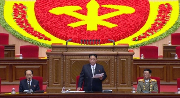 Corea del Nord, Kim Jong-Un al congresso del Partito: «Nucleare prova della nostra forza»