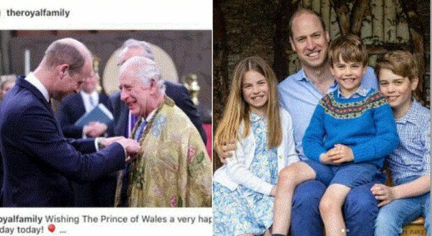 William compie 41 anni, la tenera foto del papà Carlo. Il (difficile) compleanno del futuro re: tra voci di infedeltà e le accuse del fratello Harry