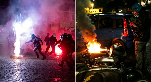 Roma, scontri a piazza del Popolo: 13 fermati e 7 arrestati. La Procura apre un'inchiesta