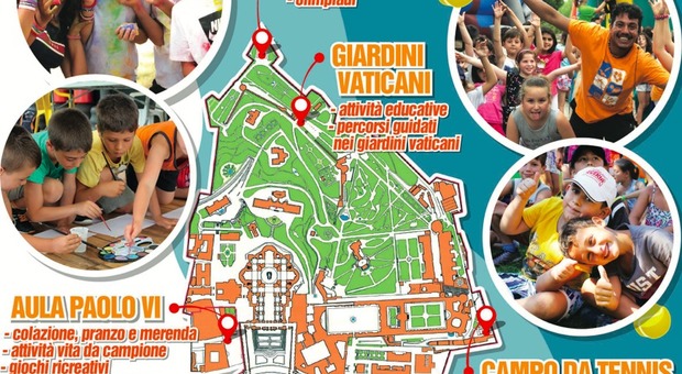 Il Papa apre i Giardini Vaticani, a luglio centro estivo per i bambini e aiutare le mamme lavoratrici