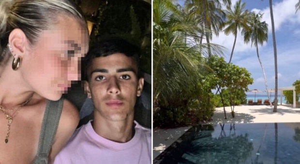 Chanel Totti e Cristian Babalus, vacanza alle Maldive per fugare le voci di crisi: «In Paradise»