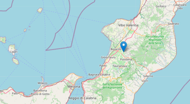 Scossa di terremoto a Reggio Calabria nel pomeriggio: il sisma avvertito dalla popolazione