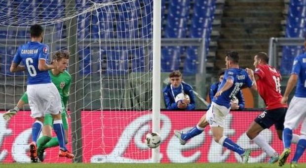 L'Italia in rimonta batte 2-1 la Norvegia: gol di Florenzi e Pellè
