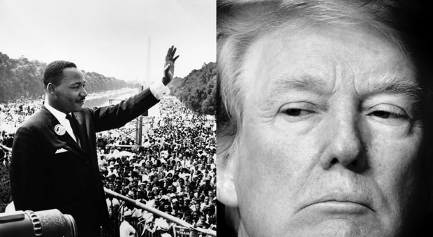 Il ricordo di Martin Luther King, il presente di Donald Trump: un'America mai così distante da se stessa