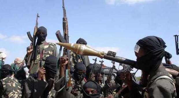 I miliziani di Boko Haram in azione nel Borno