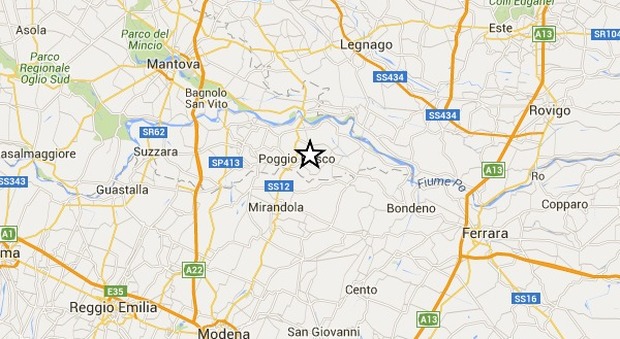 Terremoto a Mantova, scossa di magnitudo 3. "Breve e intensa". Paura in zona, nessun ferito
