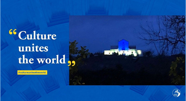 Ucraina, Pompei partecipa alla campagna digitale «la cultura unisce il mondo»