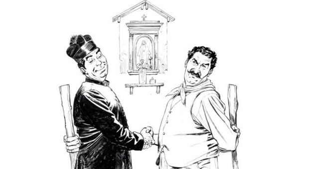 Don Camillo a fumetti, l'omaggio di Renoir a Guareschi