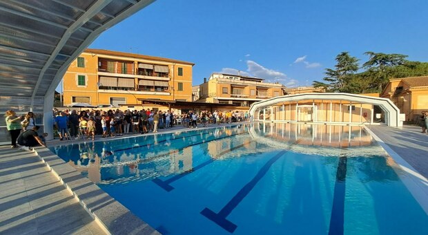 Tuscania, inaugurata la nuova piscina comunale