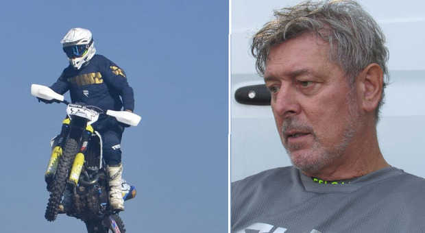 Il campione di motocross Johnny Orlandini spentosi ad appena 60 anni