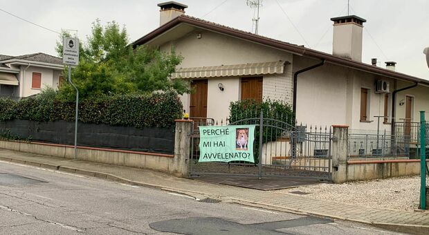 Cagnolina avvelenata a Povegliano, sul cancello del padrone spunta un cartello: «Perché mi hai ucciso?»