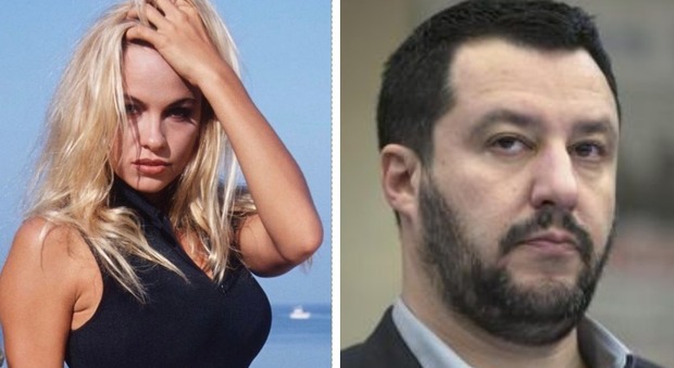 Pamela Anderson contro Salvini. E il web scherza: «Candidati alle primarie del Pd»