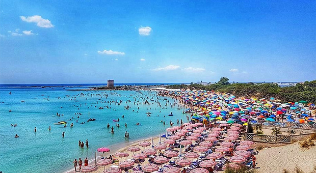 La spiaggia di Porto Cesareo