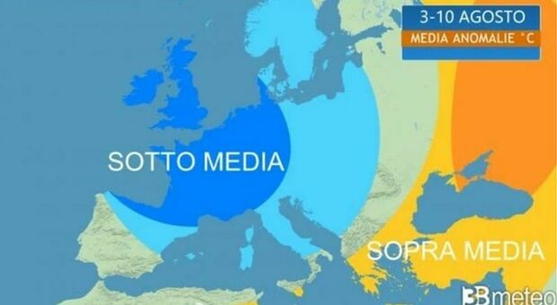 Ultime ore con l'afa, poi arriva il ciclone Circe: acquazzoni e fresco in Puglia da venerdì