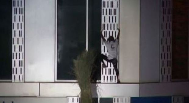 Dubai, la nuova impresa dello “Spiderman francese”: Alain Robert scala la Cyan Tower