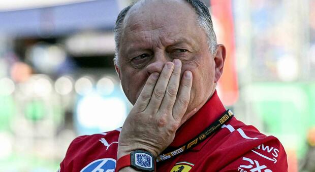 Un preoccupato Fred Vasseur
