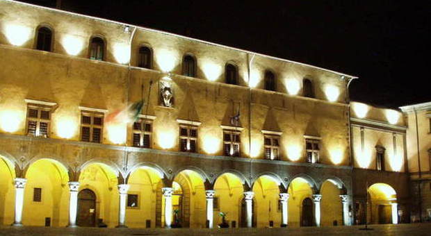 Palazzo dei Priori, sede comunale del capoluogo