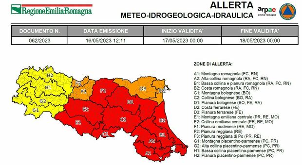 Scuole chiuse il 17 maggio per maltempo, da Bologna a Cesena: l'elenco