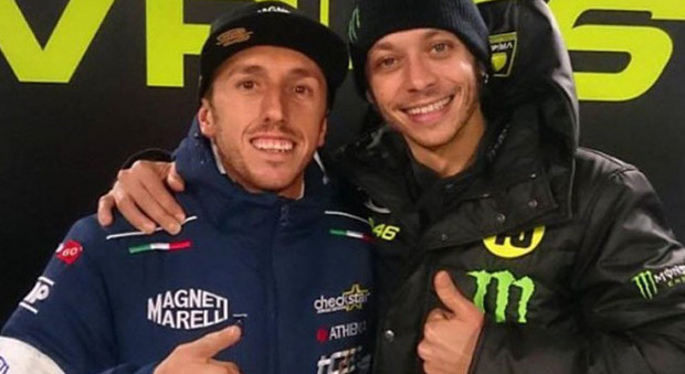 Tony Cairoli e Valentino Rossi