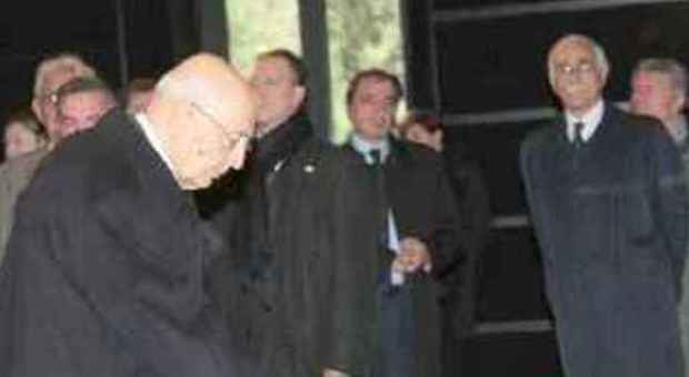 L'omaggio di Napolitano a Monicelli