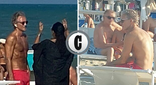 Roberto Mancini in spiaggia a Senigallia, relax prima della firma come Ct in Arabia