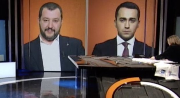 La strana coppia Salvini-Di Maio fa asse contro Pd e Forza Italia
