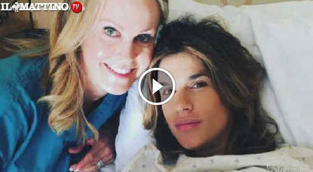 Elisabetta Canalis dopo il parto: prima foto social stanca ma serena| Guarda