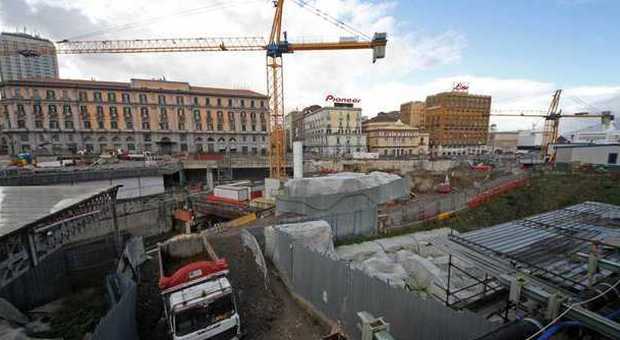 Napoli, mina antiuomo trovata nel cantiere della metropolitana