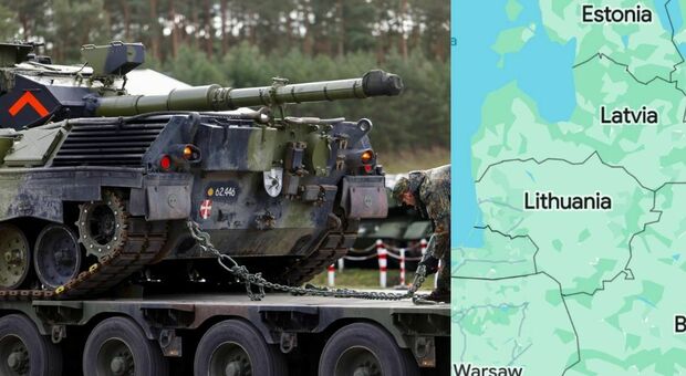 Putin attacca la Nato? La Lituania si prepara allo «scenario peggiore» con tank tedeschi, rifugi sotterranei e chiusura frontiere con la Bielorussia