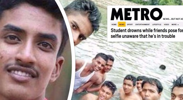 Studente affoga a 17 anni sotto gli occhi dei compagni, nessuno lo salva: "Stavano scattando un selfie"