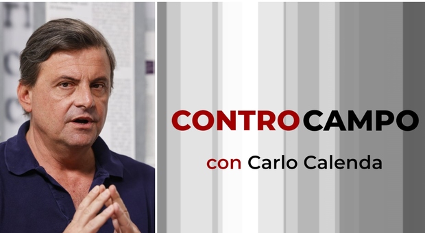 Controcampo, oggi alle 16 l'intervista del direttore Martinelli a Carlo Calenda