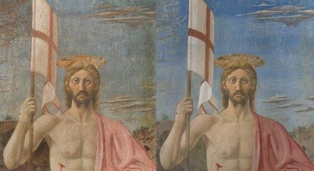 Sansepolcro, la sorpresa di Piero della Francesca: colori vivi e spettacolari